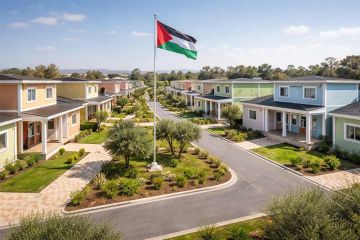 Casas prefabricadas en Palestina