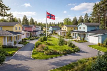 Casas prefabricadas en Noruega