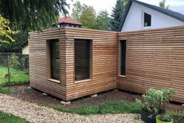 Interior de una casa contenedor: distribución, luz y espacio útil