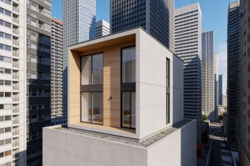 construcción modular en Hong Kong