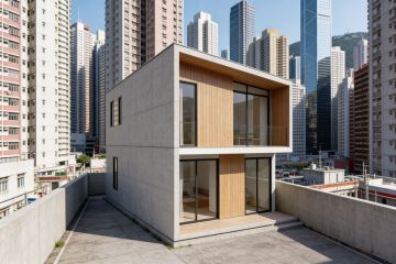 vivienda prefabricada moderna Hong Kong