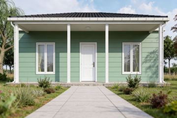 vivienda prefabricada moderna Sudáfrica