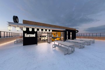 Comedor y cafetería modulares