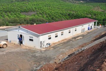 Comedor y cafetería modulares