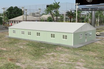Edificio modular de oficinas 246 m²