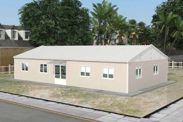 Edificio de oficinas modular 136 m²