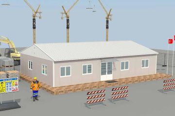 Edificio de oficinas modular 125 m²