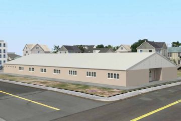 808 m² Escuela modular