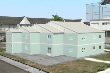 508 m² Escuela modular