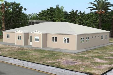 289 m² Escuela modular