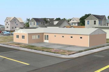 201 m² Instalación modulares