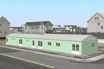 151 m² Instalación modulares