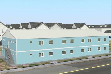 Unidad de alojamiento modular 736 m²