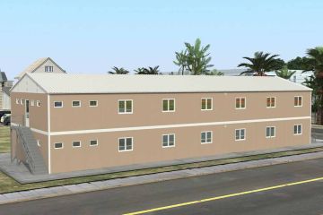 Unidad de alojamiento modular 474 m²