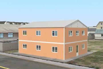 Unidad de alojamiento modular 206 m²
