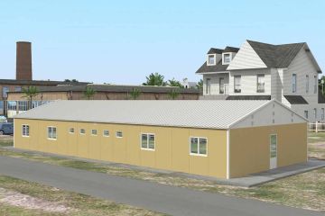 Unidad de alojamiento modular 193 m²