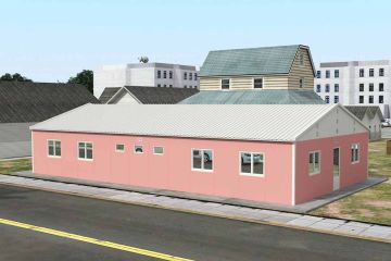 Unidad de alojamiento modular 148 m²