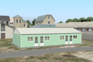 Unidad de alojamiento modular 117 m²