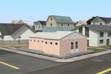 Aseo y ducha modulares 62 m²