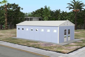 Aseo y ducha modulares 52 m²