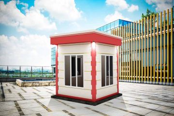 300x300 cm Contenedor de guardia