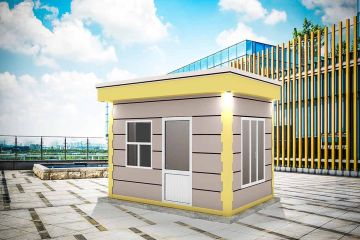 300x400 cm Contenedor de guardia