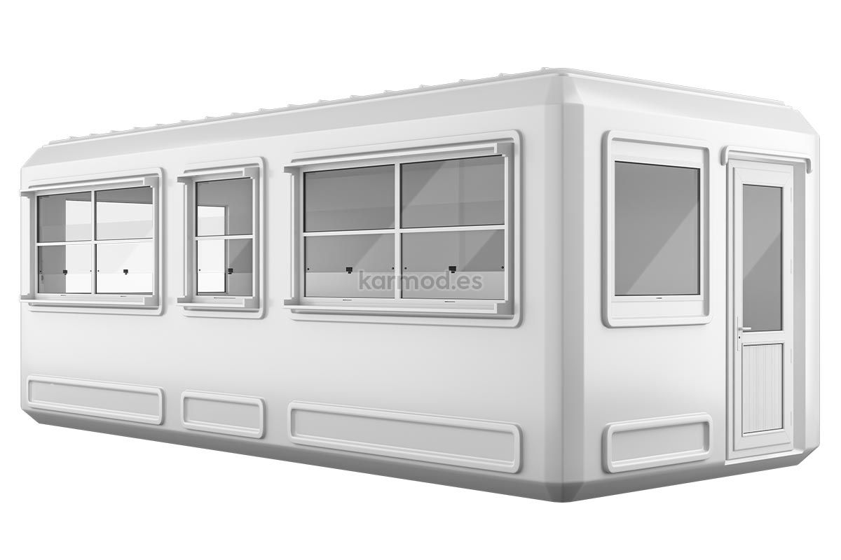 270x630 cm Kiosco portátil