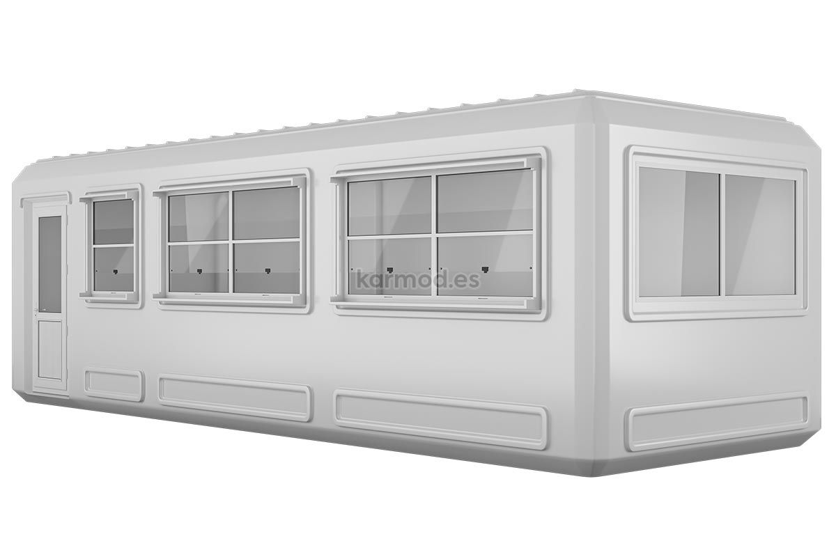 270x750 cm Kiosco portátil