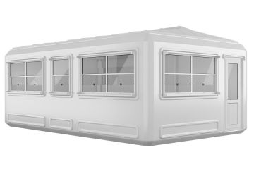 390x630 cm Refugio prefabricado