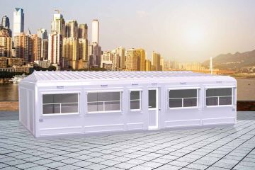 390x1230 cm Refugio prefabricado