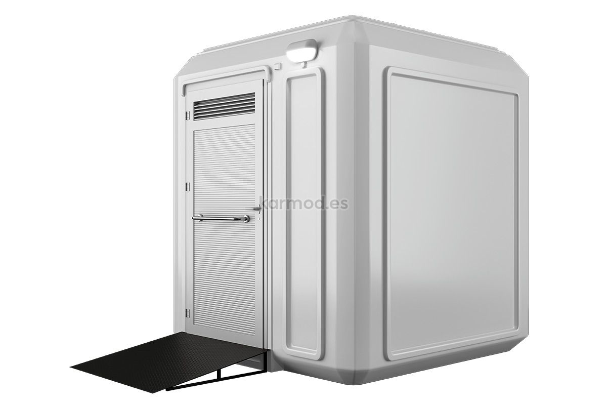 Inodoro móvil para silla de ruedas