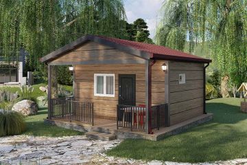 28 m² Casa de acero