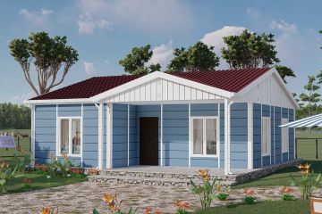 82 m² Casa de acero