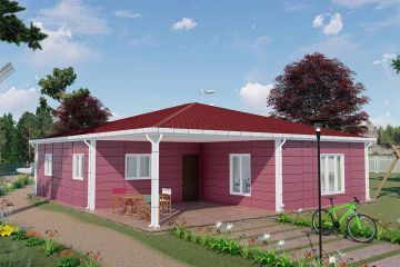 123 m² Casa de acero Alacati