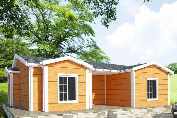 98 m² Casa prefabricada