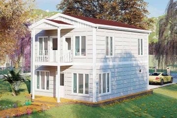 126 m² Casa de acero