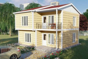 136 m² Casa de acero