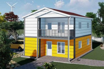 139 m² Casa de acero