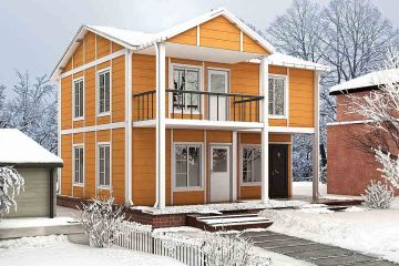 112 m² Casa prefabricada