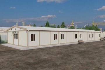 135 m² Clínica de contenedores