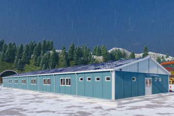 96 personas Alojamiento modular