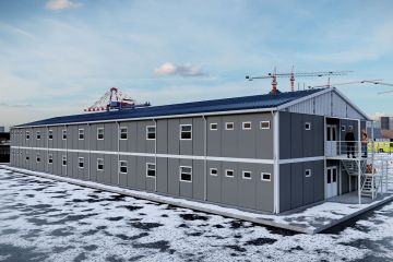 210 personas Alojamiento modular