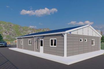 Oficina modular para 6 personas