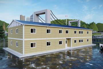 Oficina modular para 23 personas