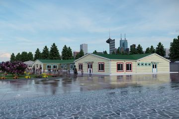 Escuela modular de 10 aulas