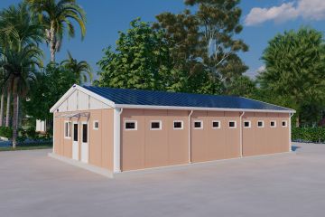 WC-Ducha modular con lavadero