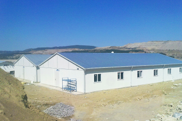 Campamentos prefabricados de Karmod para la planta de Energía Térmica Tuncbilek